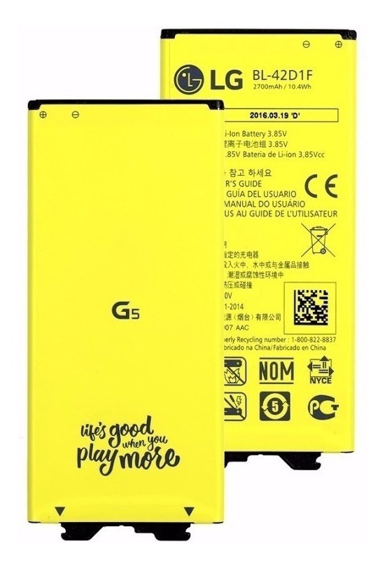 Bateria Original Lg G5 Modelo Bl-42d1f 2800 Mah 2