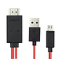 Adaptador De Micro Usb A Hdmi Cable 2mt Mhl Nuevos - Miniatura 1