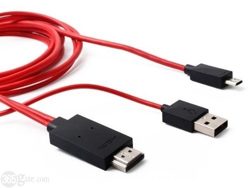 Adaptador De Micro Usb A Hdmi Cable 2mt Mhl Nuevos 3