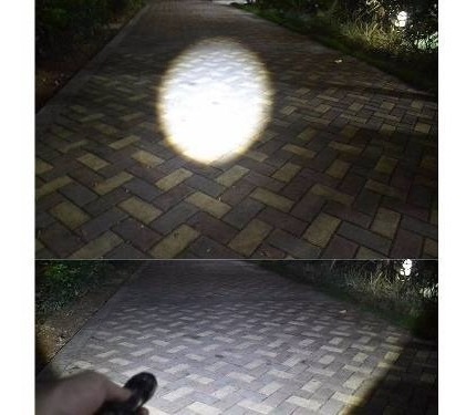 Linterna Tactica Impermeable De 1800 Lum + Pila 18650 Recarg 2