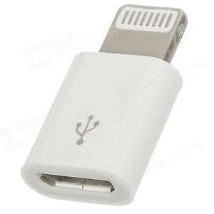 Adaptador Lightning A Micro Usb iPhone 5 Y 6 iPad Mini iPod