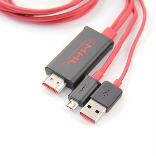 Adaptador De Micro Usb A Hdmi Cable 2mt Mhl Nuevos 4