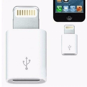 Adaptador Lightning A Micro Usb iPhone 5 Y 6 iPad Mini iPod