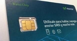 Chips Movistar Prepago 2gb + 200 Min. Ventas Electronicas 2