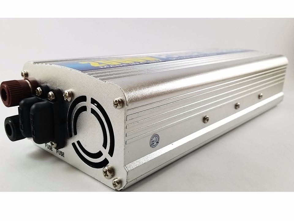 Inversor De Voltaje De 2000 Watt 12v A 220v Onda Modificada 3