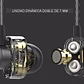 Audífonos Manos Libres Qkz Dm8 Dual Driver Profesionales - Miniatura 4