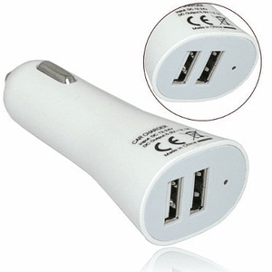 Cargadir Doble Salida De Celular Para Auto Oferta Garantia