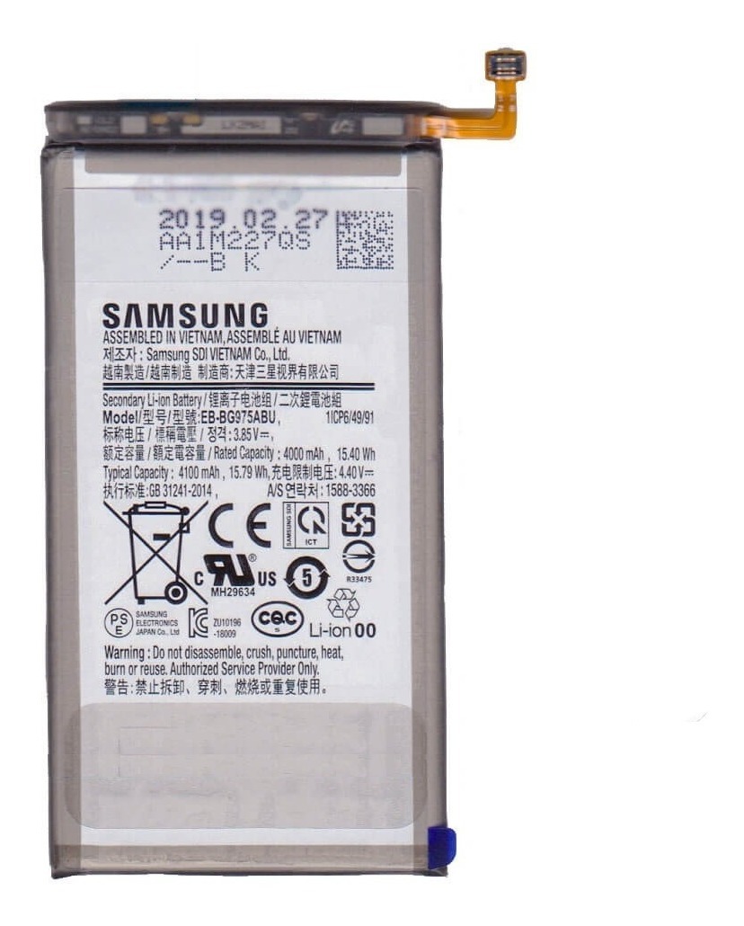 Bateria Original Samsung Galaxy S10 Plus I G975 I 4100 Mah 1