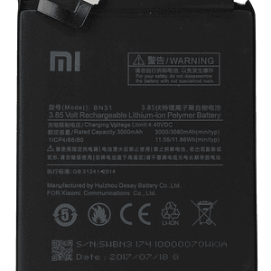 Bateria Xiaomi Mi A1 I Mi 5x I Mi 5a Note 5a Bn31 Instalada