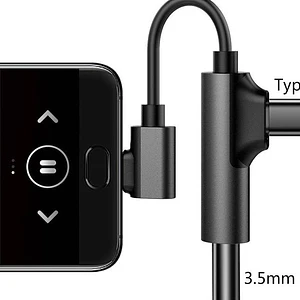 Adaptador Tipo C De Audio 2 En 1 A Jack 3.5