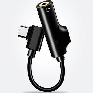 Adaptador Tipo C De Audio 2 En 1 A Jack 3.5