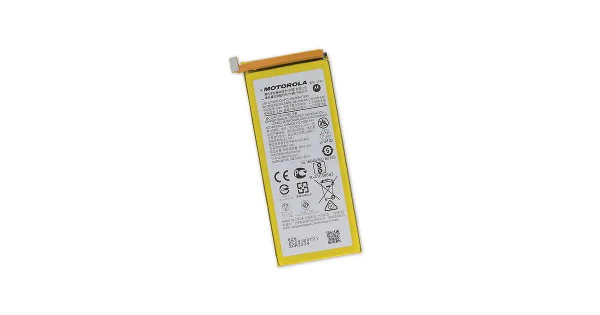 Bateria Motorola G6 Plus Jt40 3200 Mah