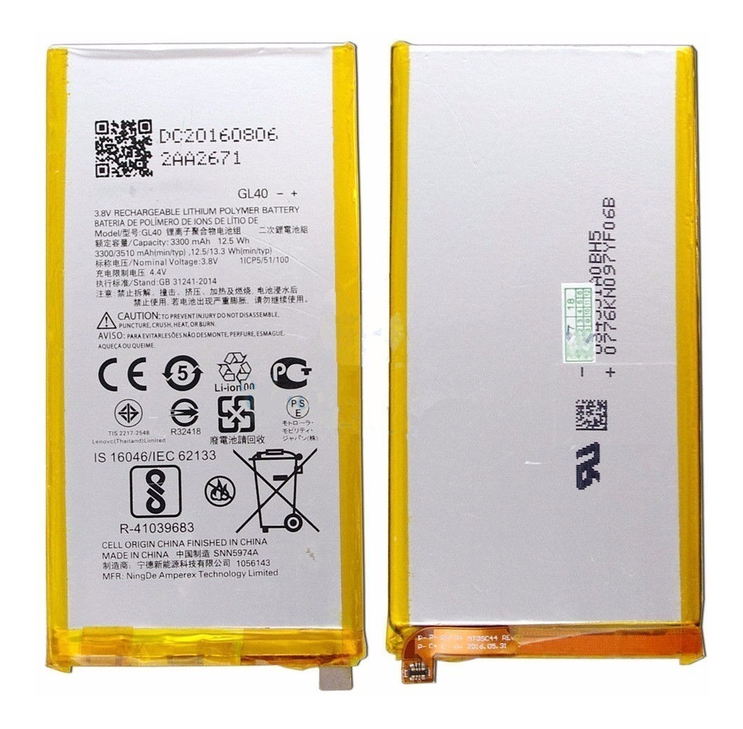 Bateria Moto Z Play Xt1635 Modelo Gl40 Ventas Electronicas 1