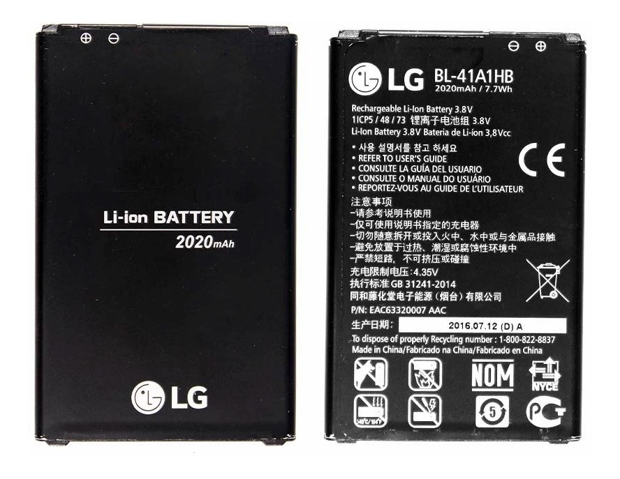 Bateria Lg X Style I Modelo Bl-41a1hb I 2020 Mah 2