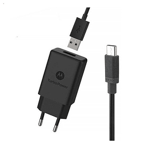 Cargador Turbo Para Moto Z - Z Play + Cable Micro USB