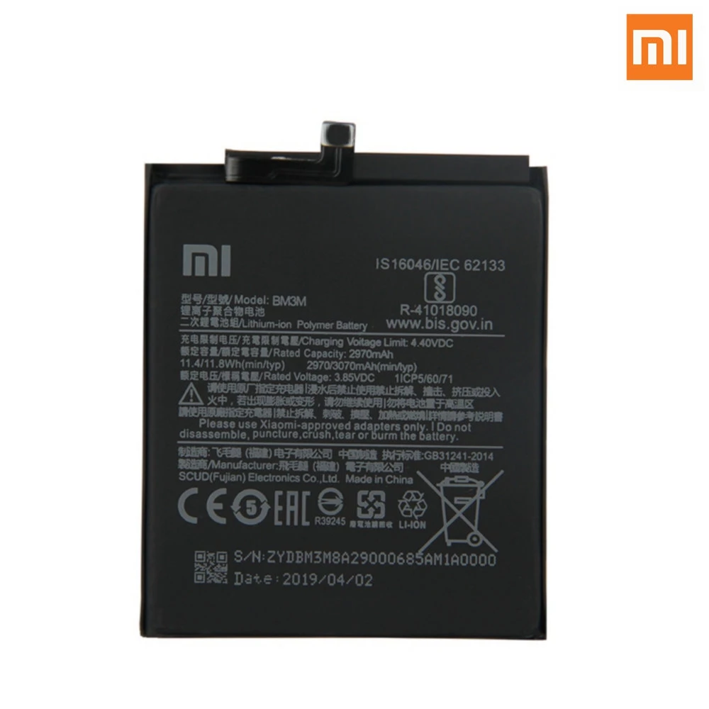 Bateria Original Xiaomi MI 9 SE Modelo BM3M 1