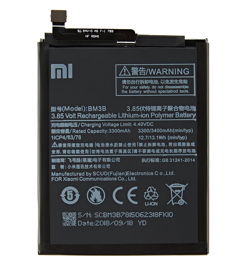 Bateria Original Xiaomi MI MIX 2 - MI MIX 2S BM3B 1