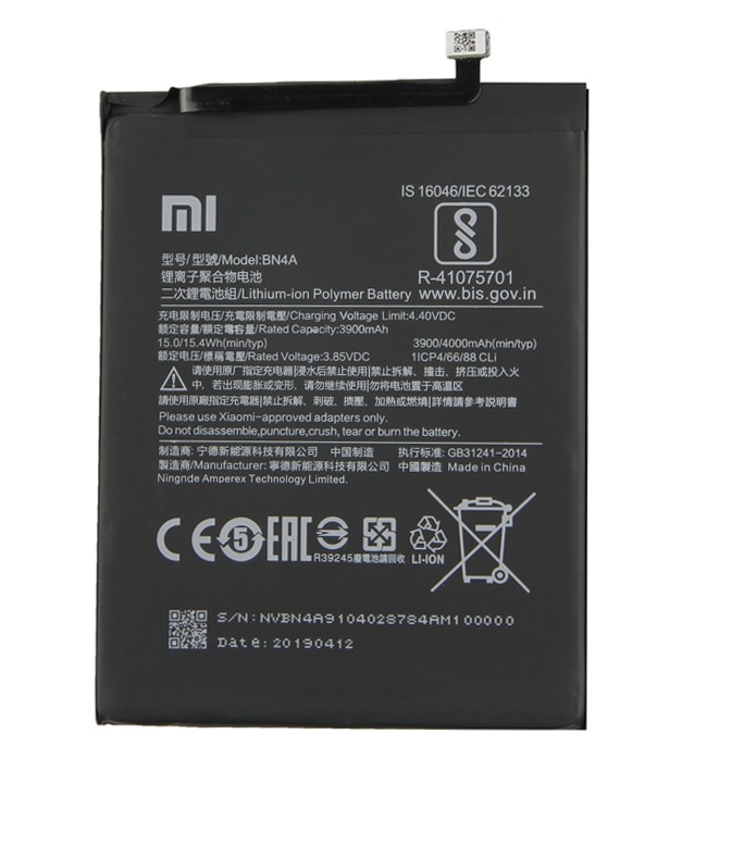 Bateria Original Xiaomi Redmi Note 7 Modelo BN4A 1