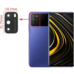 Mica Lente Cámara Trasera Xiaomi Poco M3