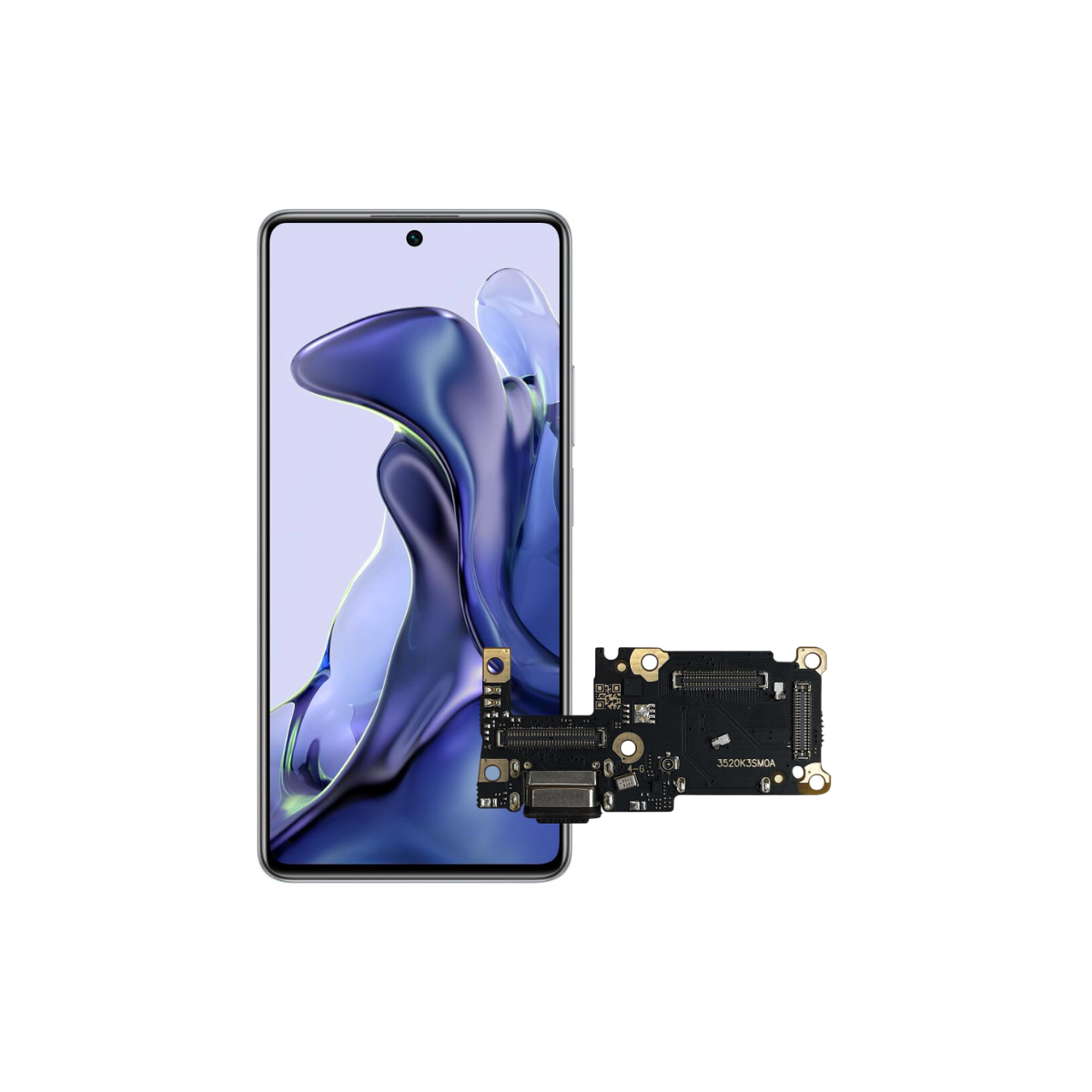 Flex Carga Xiaomi MI 11T - 11T Pro Repuesto 5