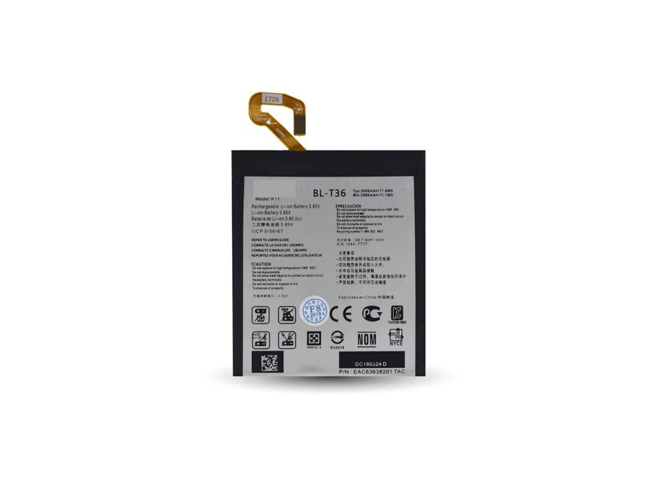 Bateria LG K11 -  K11 Plus Modelo BL-T36 1