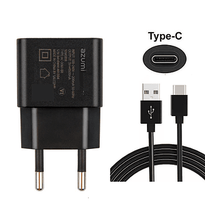Cargador Original Azumi + Cable Tipo C