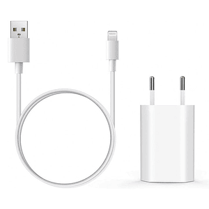 Cargador Pared A1400 Iphone 7 - 7 Plus + Cable Lighning