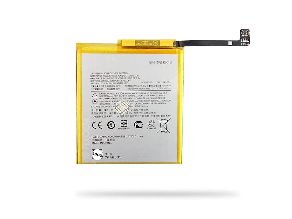 Bateria Motorola One Vision KR40 3500 Mah 1