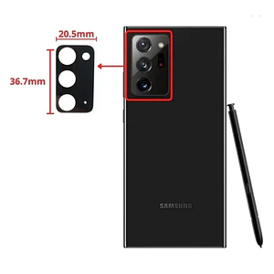 Mica Lente Cámara Trasera Samsung Note 20 Repuesto