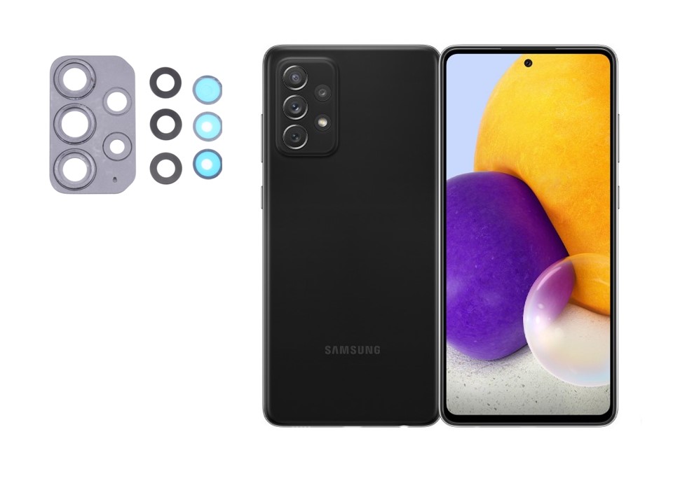 Mica Lente Cámara Trasera Samsung A72 Repuesto 1