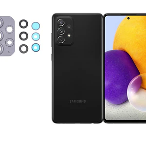 Mica Lente Cámara Trasera Samsung A72 Repuesto