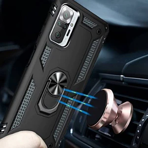 Carcasa Xiaomi Poco X3 NFC Magnética Shockproof Con Anillo