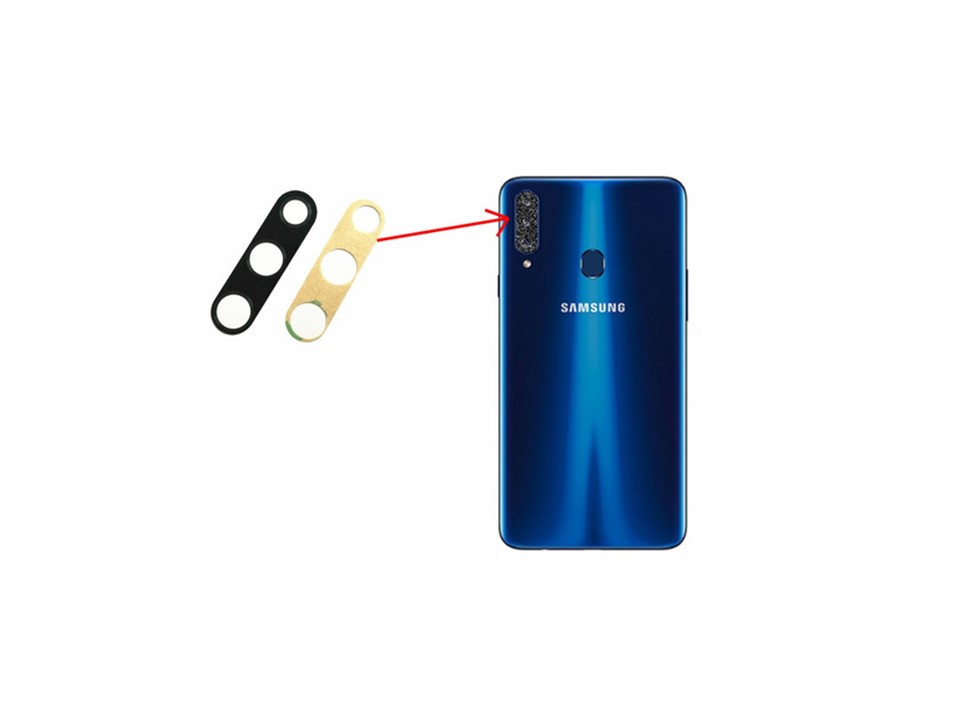 Mica Lente Cámara Trasera Samsung Galaxy A20S 1