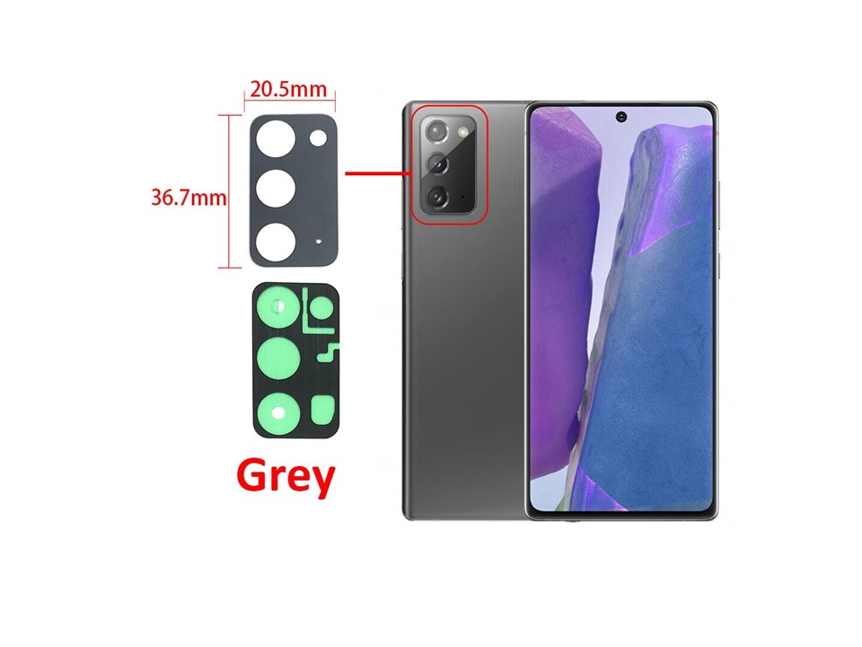 Mica Lente Cámara Trasera Samsung Galaxy Note 20 1