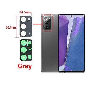 Mica Lente Cámara Trasera Samsung Galaxy Note 20