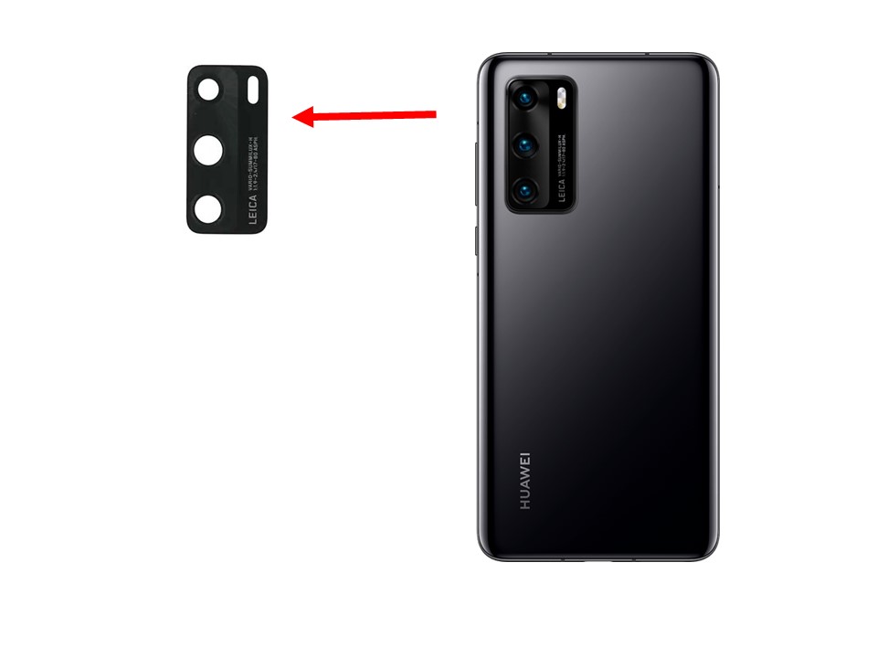 Mica Lente Cámara Trasera Huawei P40 1