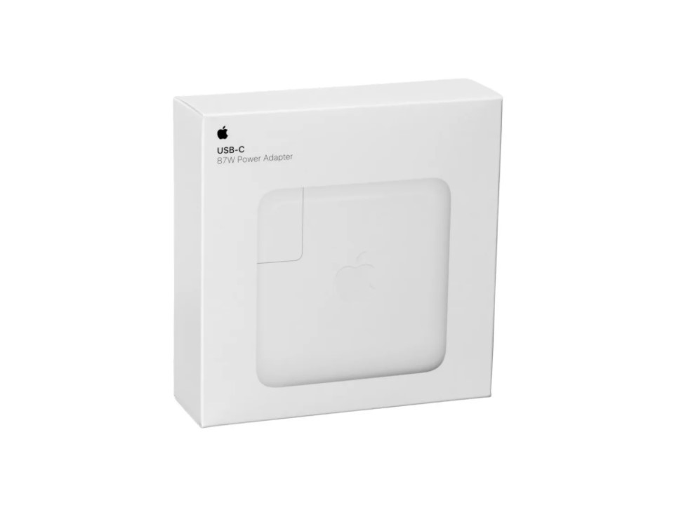 Cargador Adaptador Original Apple 87W USB-C Macbook Pro 1