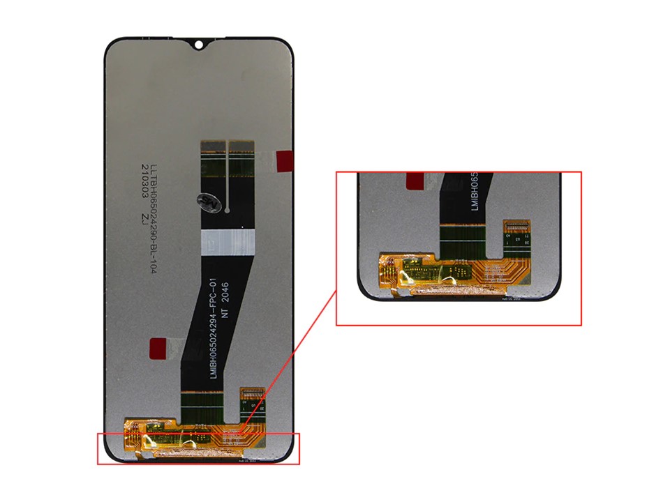 Pantalla Samsung Galaxy A02S Completa Instalada 2