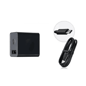 Cargador Turbo para Moto Moto G9 Power + Cable Tipo C