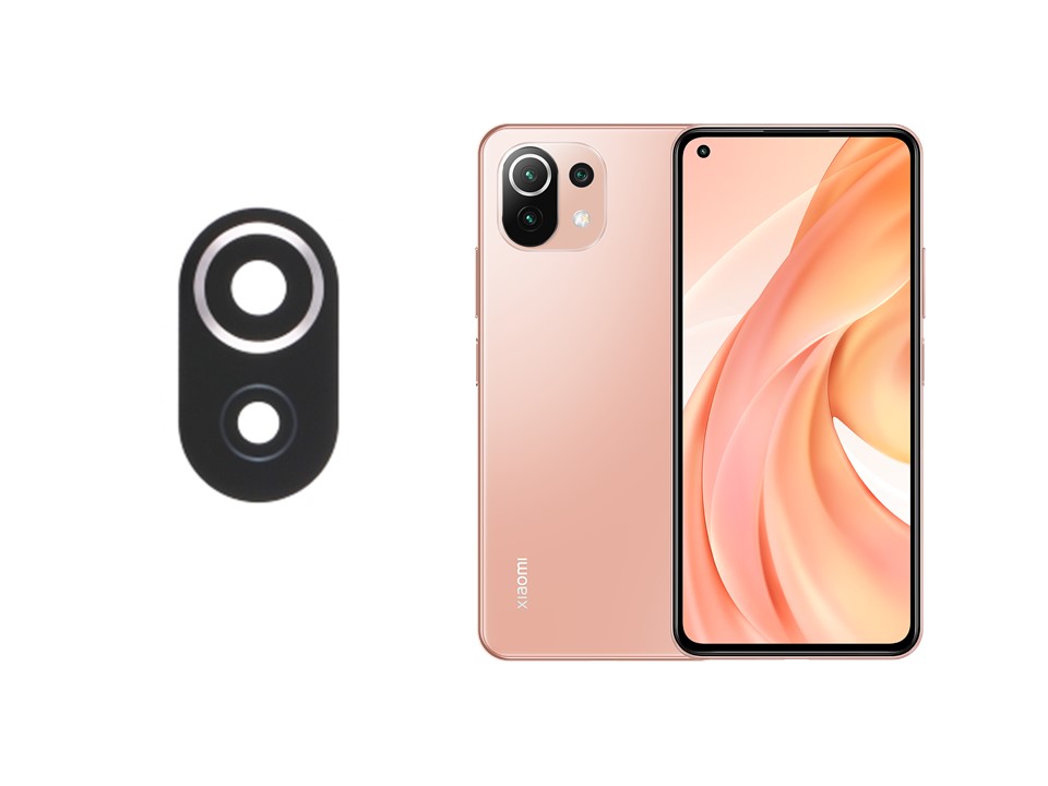 Mica Lente Cámara Trasera Xiaomi MI 11 Lite Repuesto 1