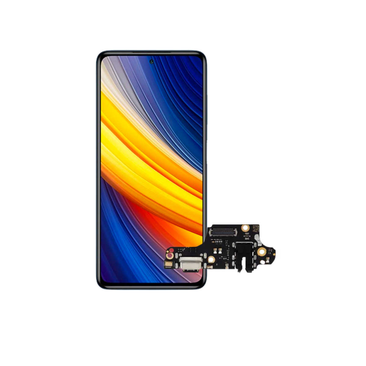 Flex Carga Xiaomi Poco X3 - Poco X3 NFC Repuesto 1
