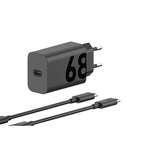 Cargador Original Turbo Power 68W Motorola + Cable C