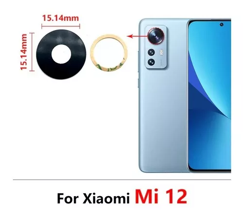 Mica Lente Cámara Trasera Xiaomi 12 - 12X 2