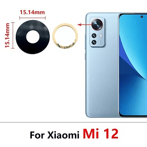 Mica Lente Cámara Trasera Xiaomi 12 - 12X