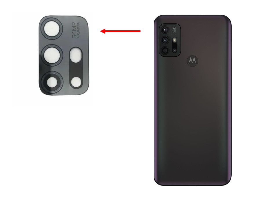 Mica Lente Cámara Trasera Motorola G30 1