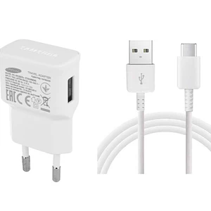 Cargador Original Samsung Galaxy + Cable Tipo C 1.0A