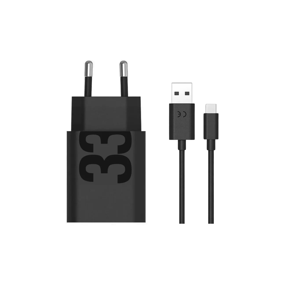 Cargador Original Turbo Motorola 33w + Cable C 3