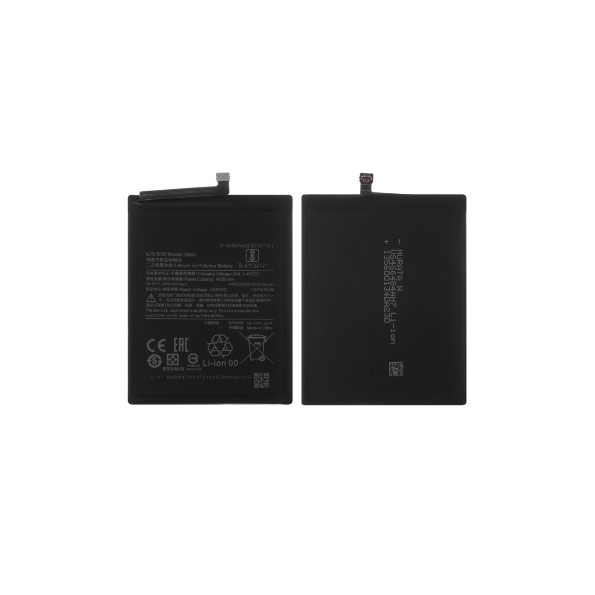 Bateria Xiaomi Redmi Note 8 Pro Modelo BM4J Repuesto 4