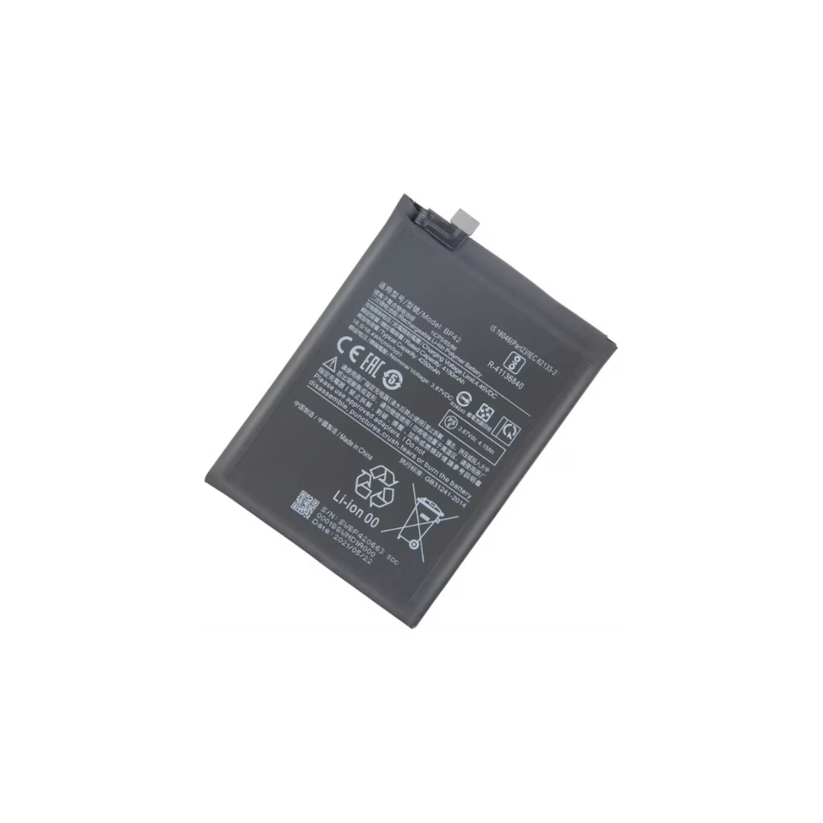 Bateria Para Xiaomi MI 11 Lite 5G BP42 4250 Mah 4