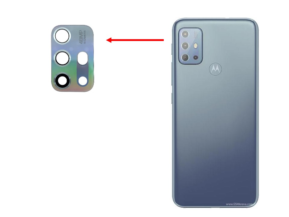 Mica Lente Cámara Trasera Motorola G20 1